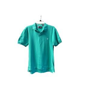 Chaps Men's Polo Shirt - Classic Fit Cotton Collared Short Sleeve Golf green M